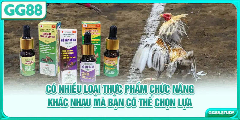 Có nhiều loại thực phẩm chức năng khác nhau mà bạn có thể chọn lựa